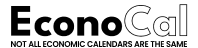 EconoCal - Economic Calendar, Forex Calendar, Forex, Trading, Investing